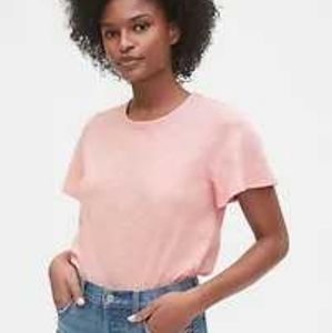 NWT GAP SLUB FLUTTER SLEEVE XL